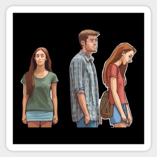 Distracted BoyFriend Meme Sticker